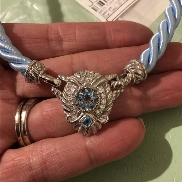 NWT JUDITH RIPKA 3 PIECE GEMSTONE NECKLACE - Picture 4 of 13